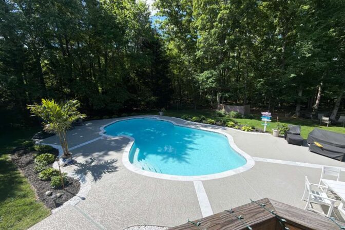 Swimming pool renovation