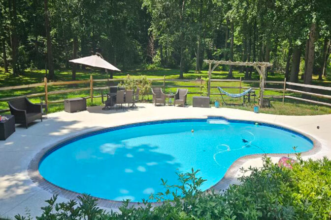 Swimming pool renovation