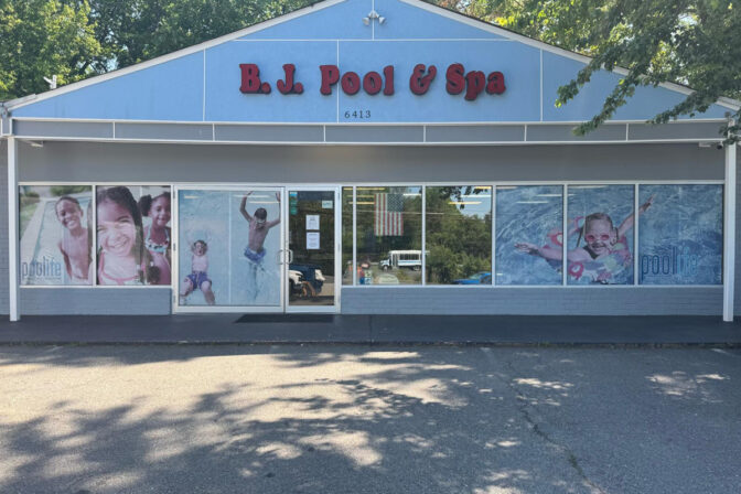 Retail Pool Supply Store for water testing, chemicals, pool and spa parts as well As Dynasty Spas!